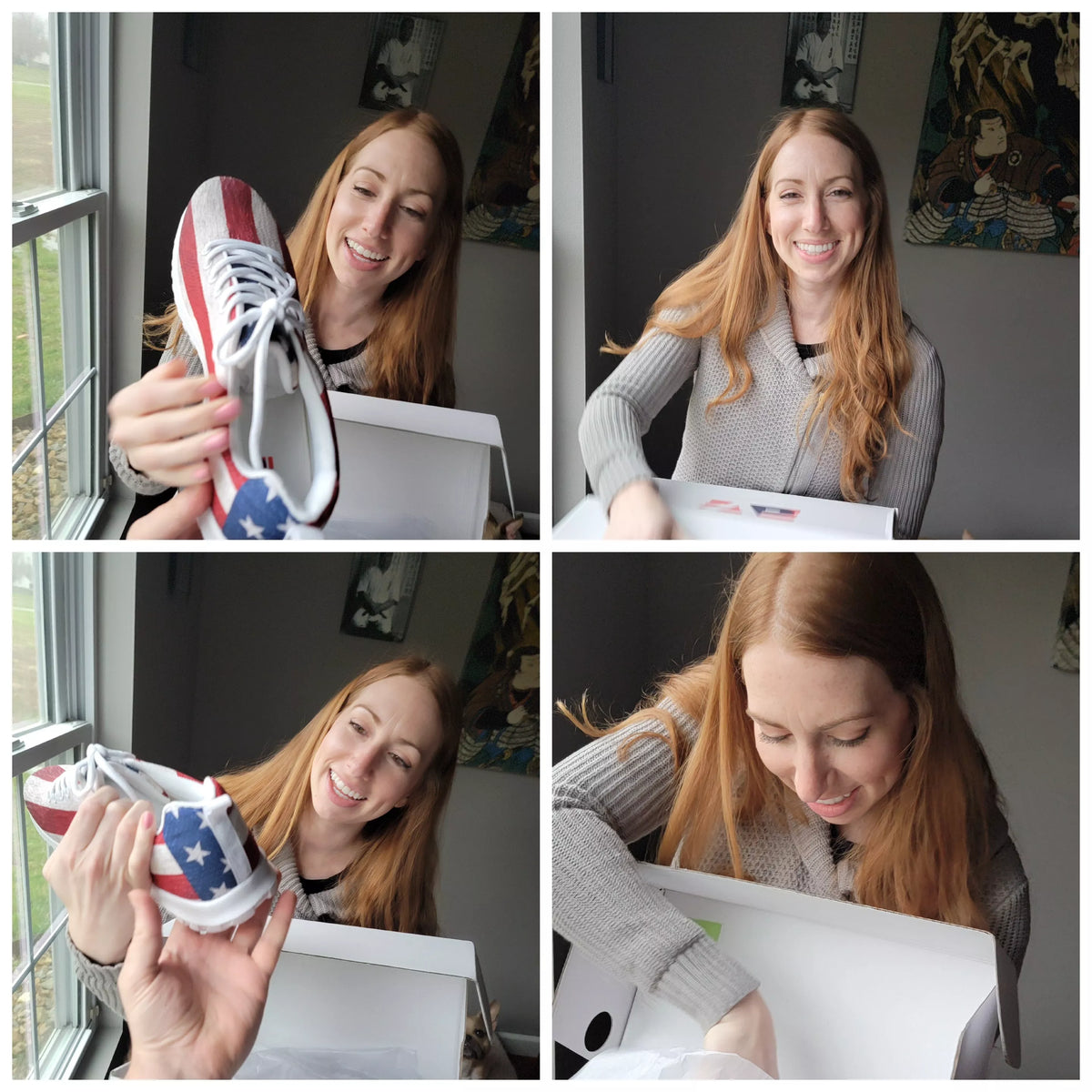 Men's Star-Spangled Sneaks: Show Off Your Patriotism