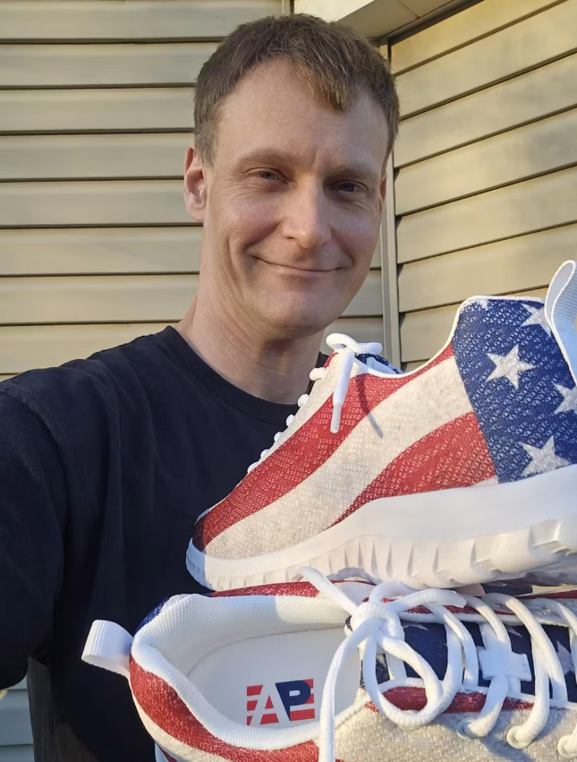 Men's Star-Spangled Sneaks: Show Off Your Patriotism