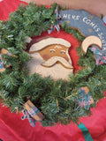 Santa Wreath