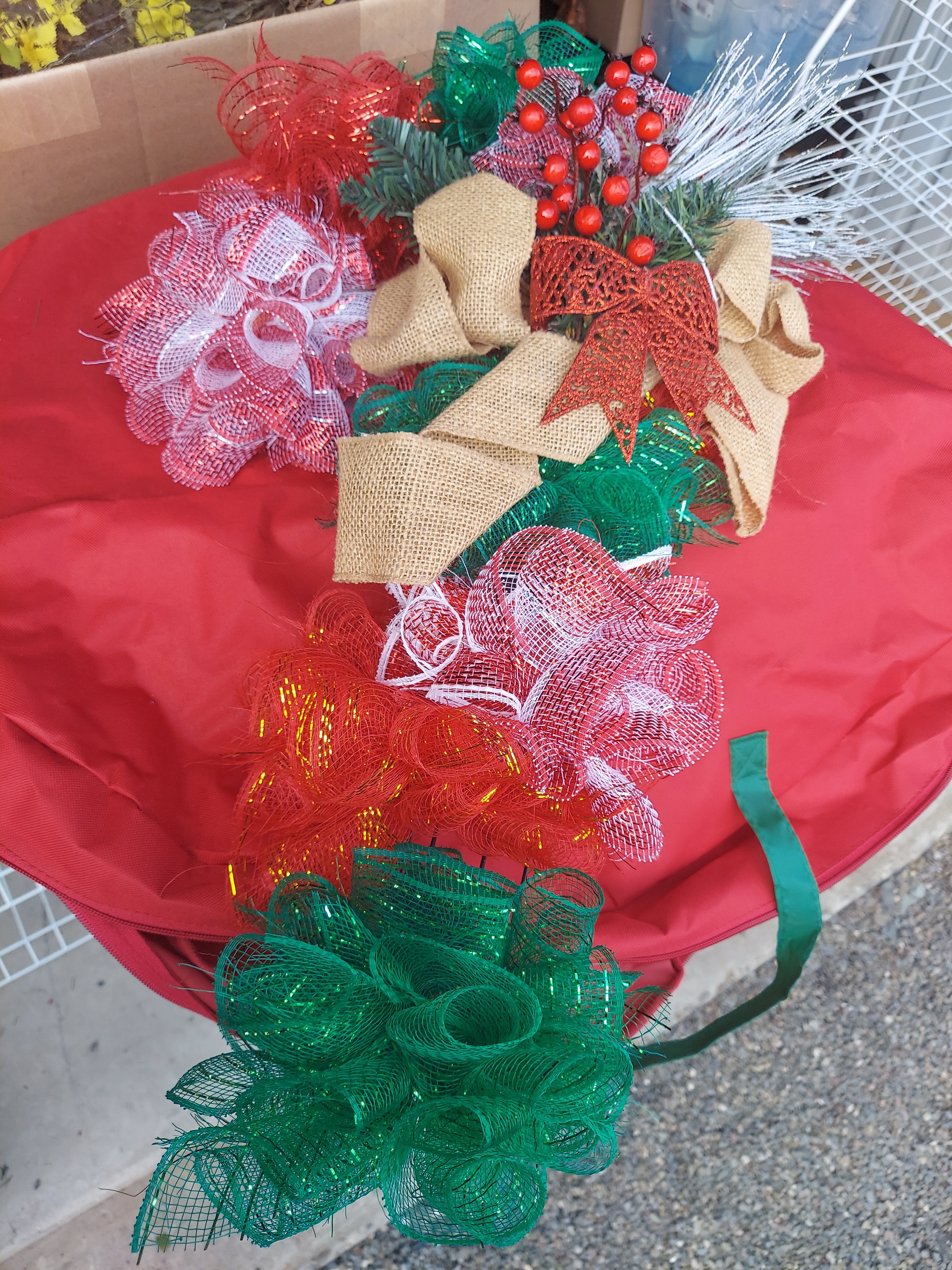 Candy Cane Hanging Decoration
