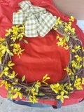 Yellow Flower Wreath