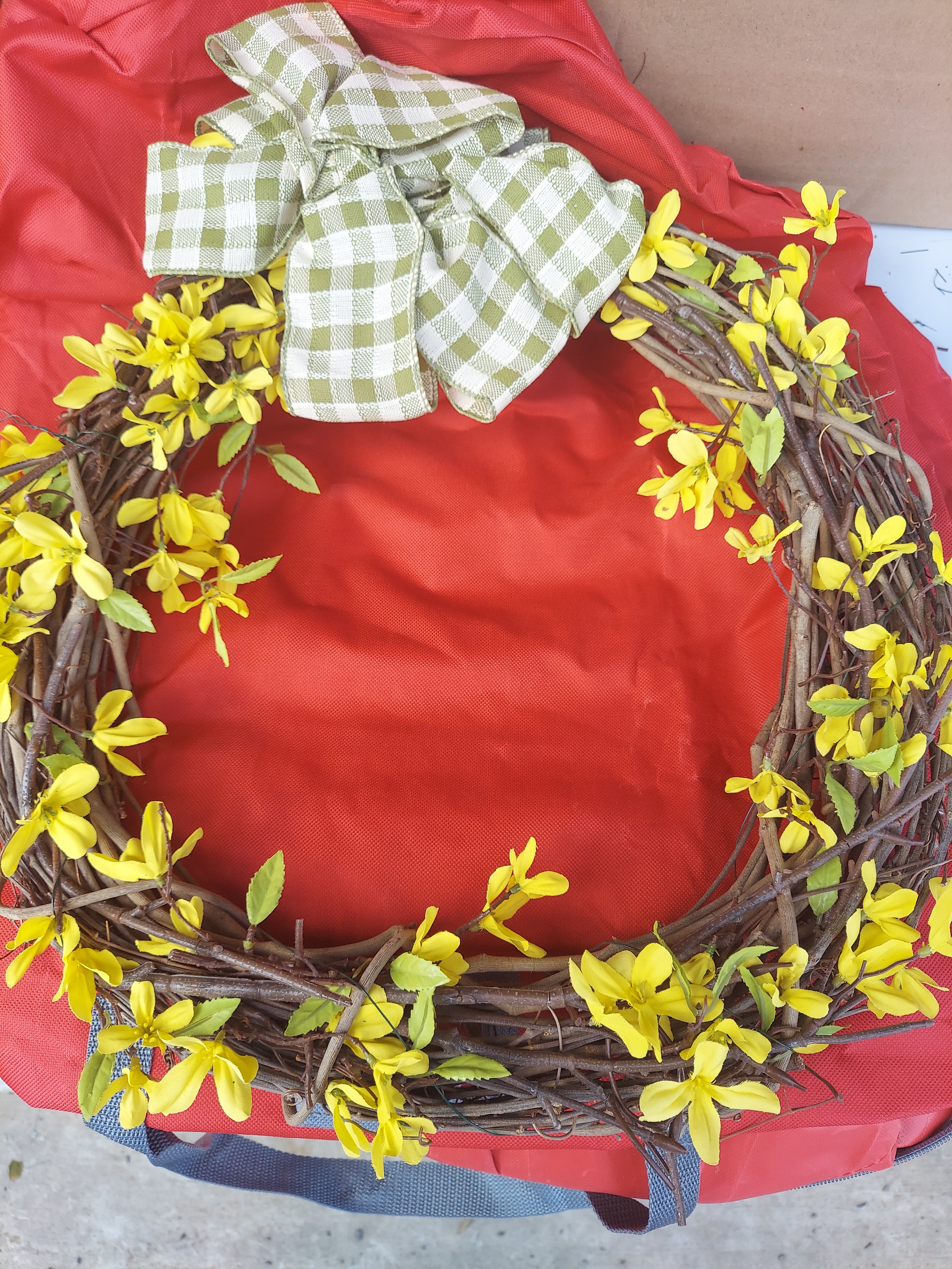 Yellow Flower Wreath